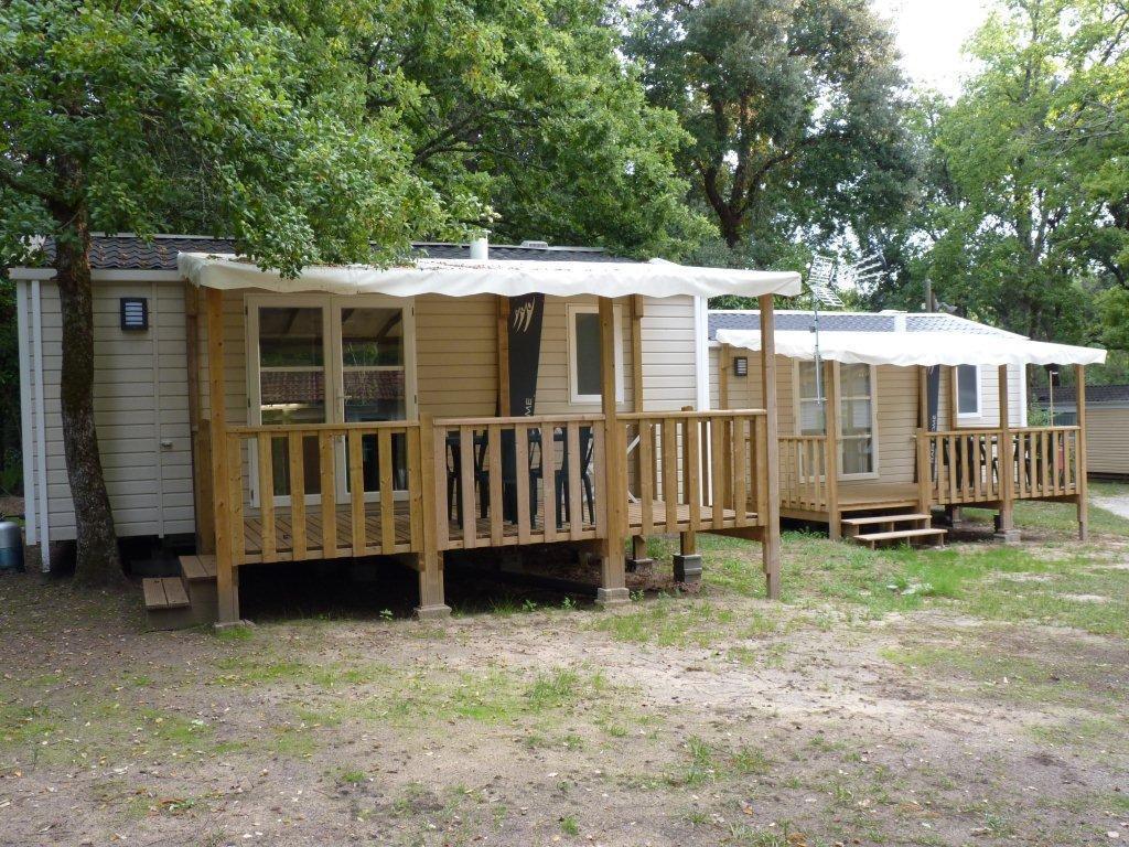 Camping Les Chenes Verts Мешер-сюр-Жиронд Экстерьер фото
