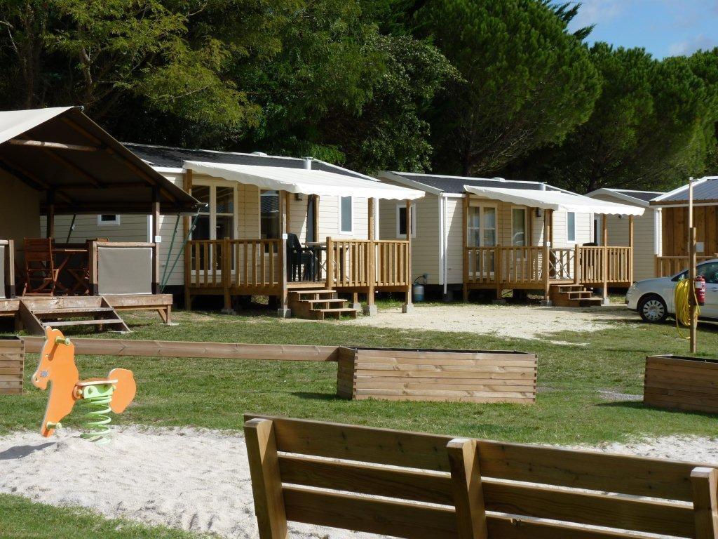 Camping Les Chenes Verts Мешер-сюр-Жиронд Экстерьер фото